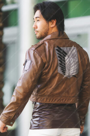 Attack on Titan Scouting Legion Leather Jacket