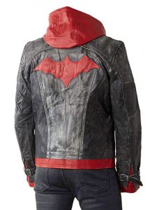 Jason Todd Batman Arkham Leather Jacket