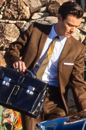 Don't Worry Darling Harry Styles Brown Blazer