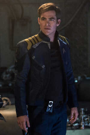 Captain Kirk Star Trek Beyond Chris Pine Leather Jacket