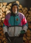 Movie 2021 Shattered John Malkovich Multi-Colored Jacket