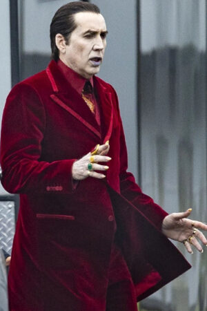 Dracula Renfield Nicolas Cage Maroon Blazer