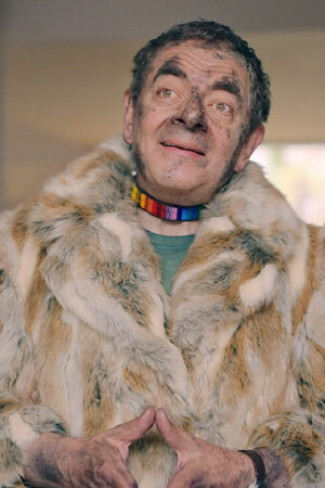 Man vs Bee Rowan Atkinson Fur Coat