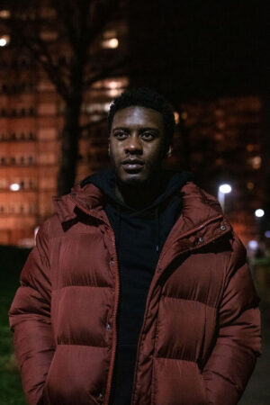 Samuel Adewunmi You Don't Know Me Hero Hooded Puffer Jacket