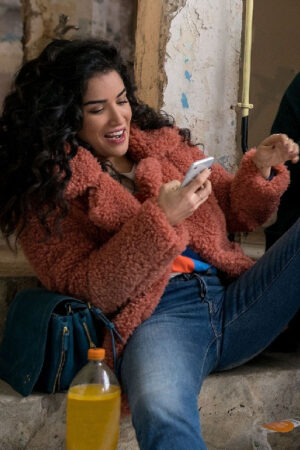 Sabrina Ouazani The Hookup Plan Charlotte Fur Coat