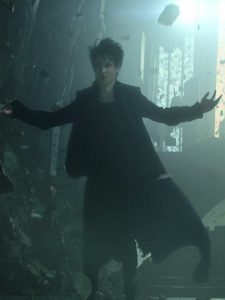Tom Sturridge The Sandman Dream Black Woolen Long Coat