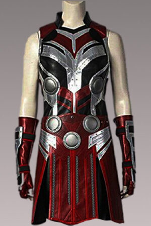 Natalie Portman Thor Love and Thunder 2022 Jane Foster Leather Vest