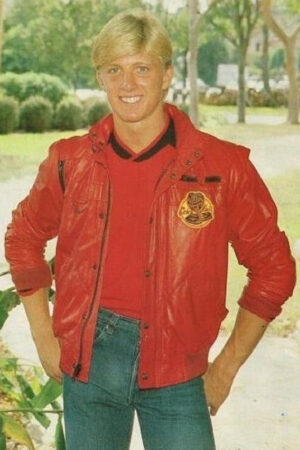 Cobra Kai Red Leather Jacket