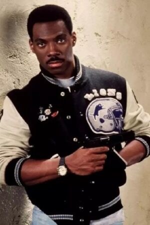 Axel Foley Beverly Hills Cop Eddie Murphy Varsity Jacket