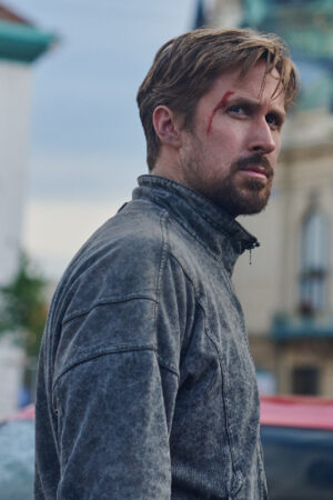 Court Gentry The Gray Man Ryan Gosling Grey Denim Jacket