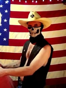 Cactus Jack The Movie 2022 Michael Gull Black Leather Vest