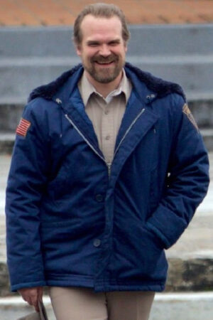 Jim Hopper Stranger Things Blue Jacket