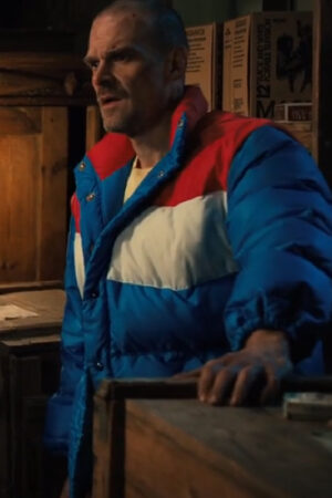 Stranger Things S04 Jim Hopper Puffer Jacket
