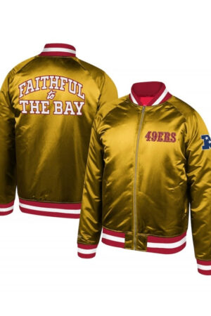 Faithful To The Bay San Francisco 49ers Satin Jacket