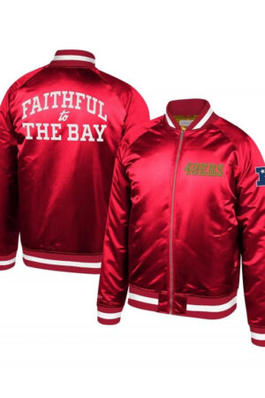 Faithful To The Bay 49ers Bomber Jacket