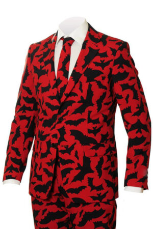 Halloween Bat Blazer Suit