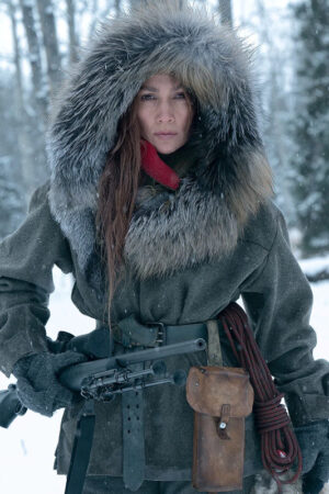 The Mother Jennifer Lopez Hooded Jacket