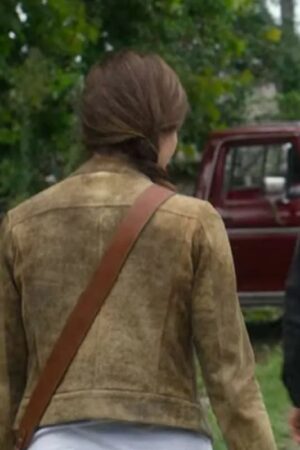 Michelle Monaghan Echoes Gina Green Leather Jacket