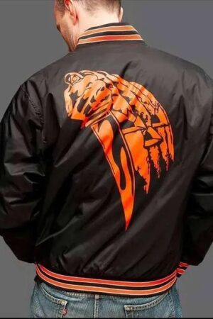 Men’s Black Bomber Halloween 78 Jacket