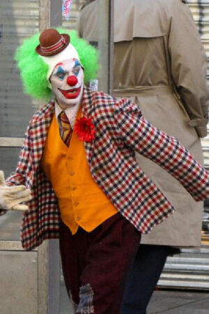 Joker Joaquin Phoenix Arthur Fleck Plaid Blazer with Vest