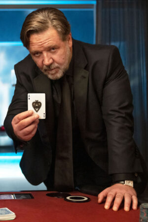 Jake Poker Face Russell Crowe Black Blazer