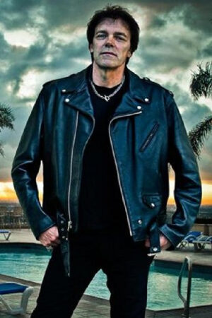 Vampire King Protege Moi Richie Ramone Black Biker Leather Jacket