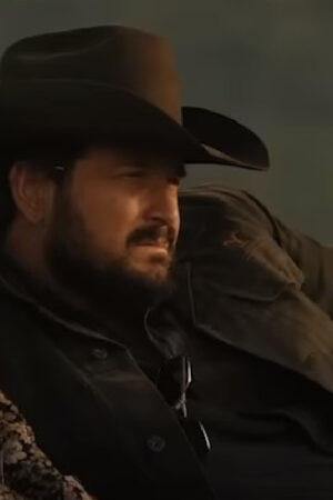 Cole Hauser Yellowstone Season 5 Rip Wheeler Black Jacket