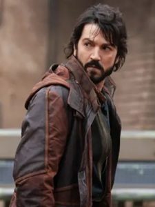 Diego Luna TV Series Andor Star Wars Cassian Andor Long Coat