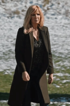 Kelly Reilly Yellowstone Season 5 Beth Dutton Long Coat