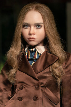 M3GAN BROWN COSTUME COAT
