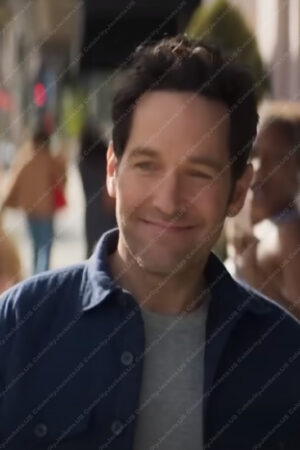 Scott Lang Ant-Man and the Wasp Quantumania Paul Rudd Blue Jacket