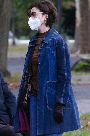 Esther Graff Armageddon Time Anne Hathaway Blue Denim Coat