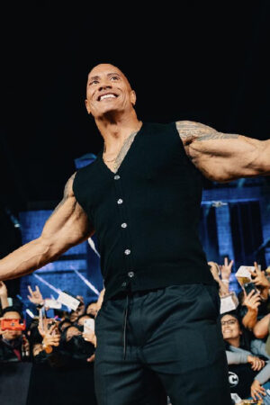 Dwayne The Rock Johnson Black Adam Vest