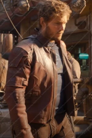 Guardians of the Galaxy Holiday Special Star Lord Jacket