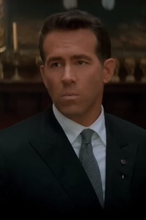 Spirited Ryan Reynolds Blazer