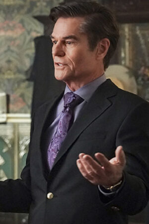 Mayfair Witches Harry Hamlin Grey Blazer
