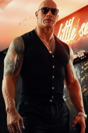 Black Adam Dwayne Johnson Vest