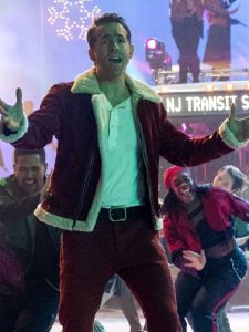 Spirited Ryan Reynolds Shearling Jacket