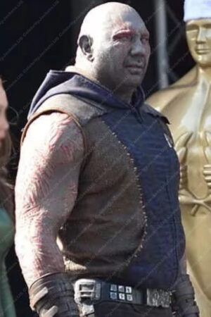 Dave Bautista Guardians of the Galaxy Holiday Special Drax Vest