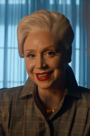 Wednesday Gwendoline Christie Coat
