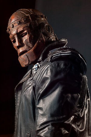 Doom Patrol Robotman Black Leather Jacket