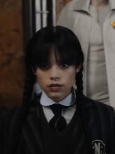 Wednesday Jenna Ortega Black Lining Blazer