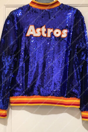 Houston Astros Sequin Blue Jacket