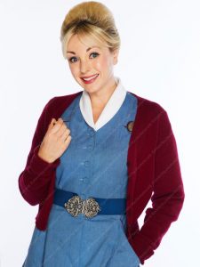 Helen George Christmas Jacket