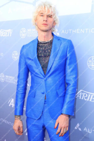Machine Gun Kelly Taurus Blue Blazer