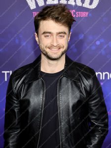 Daniel Radcliffe Black Bomber Jacket