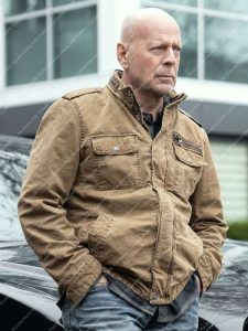 James Knight Detective Knight Redemption Bruce Willis Jacket