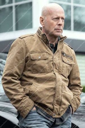 James Knight Detective Knight Redemption Bruce Willis Jacket