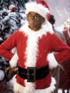 The Mean One Grinch Horror Parody Red Christmas Costume