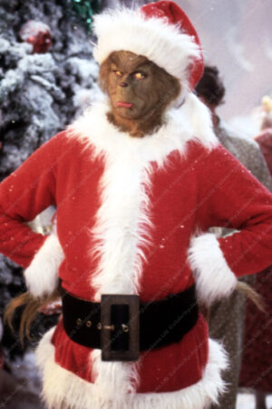 The Mean One Grinch Horror Parody Red Christmas Costume